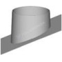 FALDALE INCLINATA IN ACCIAIO INOX AISI 304 PER LINEA EUROSTAR COIBENTATO Ø80-100-130-150-180-200-250-300-350mm
