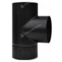 RACCORDO A TI NERONE PER STUFE A LEGNA Ø120-130-140-150-160-180-200