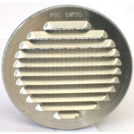 BORCHIA DA INCASSO ALLUMINIO X VENTILAZIONE CON RETE MAGGINI SRL-BORCHIA IN ALLUMINIO PER VENTILAZIONE CON RETEØ80-100-120-140-1