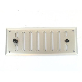 GRIGLIA REGOLABILE ALLUMINIO ANODIZZATO ARGENTO