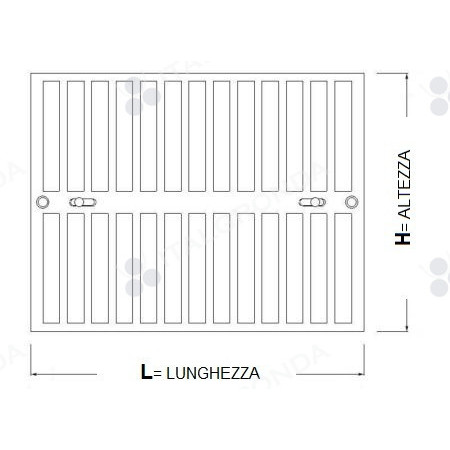 MS Beschl&auml;ge Griglia Di Ventilazione Con Chiusura Manuale E