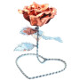 ROSA ARTIGIANALE IN RAME E INOX
