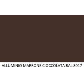 NASTRO ALLUMINIO PREV. RAL 8017 1F+PEL. SP.10/10 -NASTRO IN ALLUMINIO PREVERNICIATO RAL 8017 1 FACCIA PIU PELABILE SPESSORE 1,0m