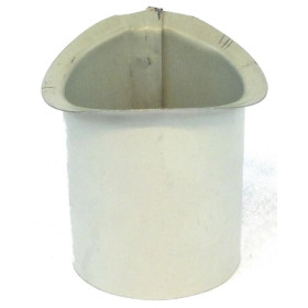 BOCCHETTO ALLUMINIO B/G Ø 60 SAGOMATO
