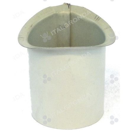 BOCCHETTO ALLUMINIO B/G Ø 60 SAGOMATO