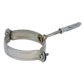 FERMATUBO INOX A TASSELLO Ø80