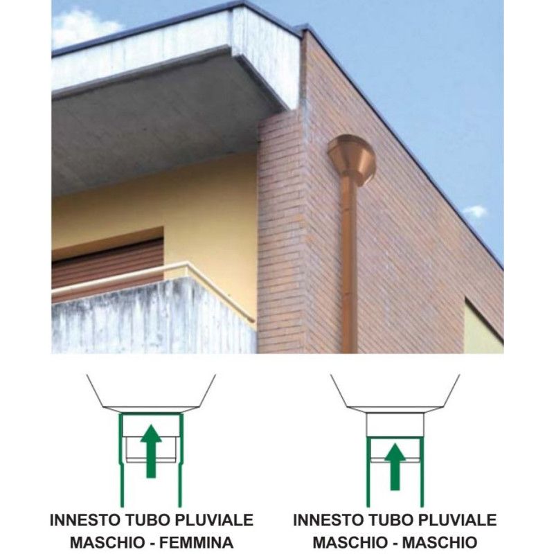 Profilo tondo in pvc marrone 15mm L2mxSp1.5 mm | Leroy Merlin