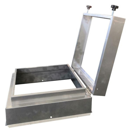 BASE APRIBILE IN ACCIAIO INOX