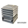 BASE APRIBILE IN ACCIAIO INOX