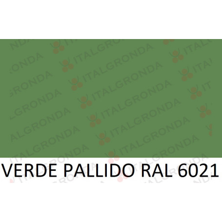 NASTRO ALLUMINIO PREV. VERDE RAL 6021 2F+PEL. SP.10/10