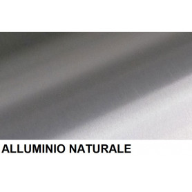 Nastro di alluminio naturale spessore 10/10.
Viene fornito con pellicola di protezione su un lato.
I formati 1000 e 1250 mm.