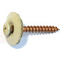 VITE INOX A2 COL. B/G Ø4,5X35 C/ROND Ø20 E GUARNIZ.