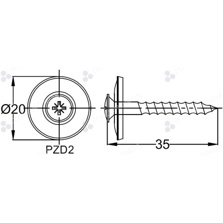 VITI PER LATTONIERI RAL 7005 INOX A2 4.5 X 45 - Foto 11
