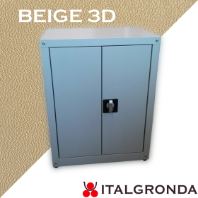 ARMADIETTO METALLICO H.88 x P.41 BEIGE