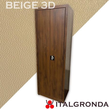 ARMADIETTO METALLICO H.176 x P.41 BEIGE