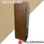 ARMADIETTO METALLICO H.176 x P.41 BEIGE
