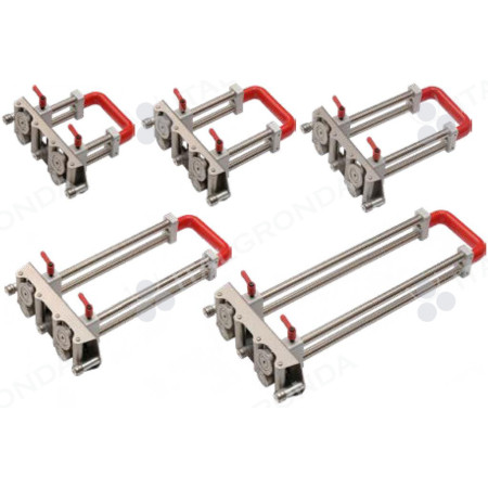 BENDRUL ATTREZZO MANUALE PER PIEGATURA DA 5mm A 350mm (4 Rulli)