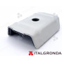 CAPPELLOTTI ALLUMINIO Color Bianco-Grigio Ral 9002 Con Guarnizione. X lastre GRECATE L.23
