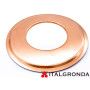 ROSONE ROTONDO RAME Polymax Acciai-ROSONE ROTONDO RAME PER MODULO MONOPARETEØ80-100-120-130-140-150-160-180-200-220-230-250-300 