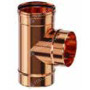 RACCORDO A TI 90° CUPROAIR RAME MONOPARETE