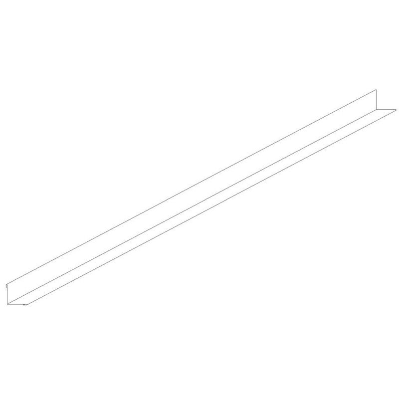OBO Bettermann WDK HI60130RW – Cofano Per Angolo Interno Per Canali Portacavi, PVC Bianco RAL 9010, 60x130mm, Confezione Da 2 Pezzi