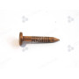 CHIODO RAME PER LEGNO TESTA Ø9mm GAMBO Ø4mm LUNGHEZZA 30mm