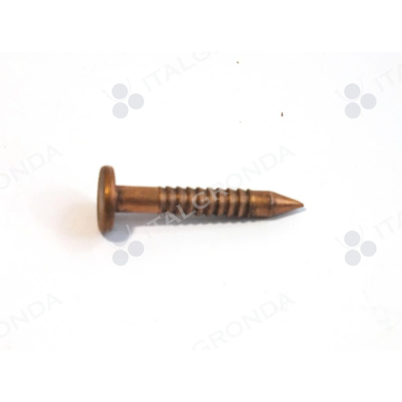 Bastardella Semisferica Con Anello 36xh17,0 Cm- Lt 11 In Rame Massiccio Liscio Smerigliato Cuartigiana 524036
