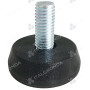 PIEDE TONDO NERO Ø40 M10