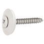 VITE INOX A2 Col. BIANCO PURO RAL 9010 Ø4,5X45 c/Rond Ø20 e Guarniz. RIVIT-VITE INOX A2 Col. BIANCO PURO RAL 9010 Ø4,5X45 c/Rond