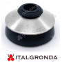 RONDELLA BATZ Ø25 SILVER RAL 9006 C/GUARNIZ. EPDM (FORO 6-6,7)