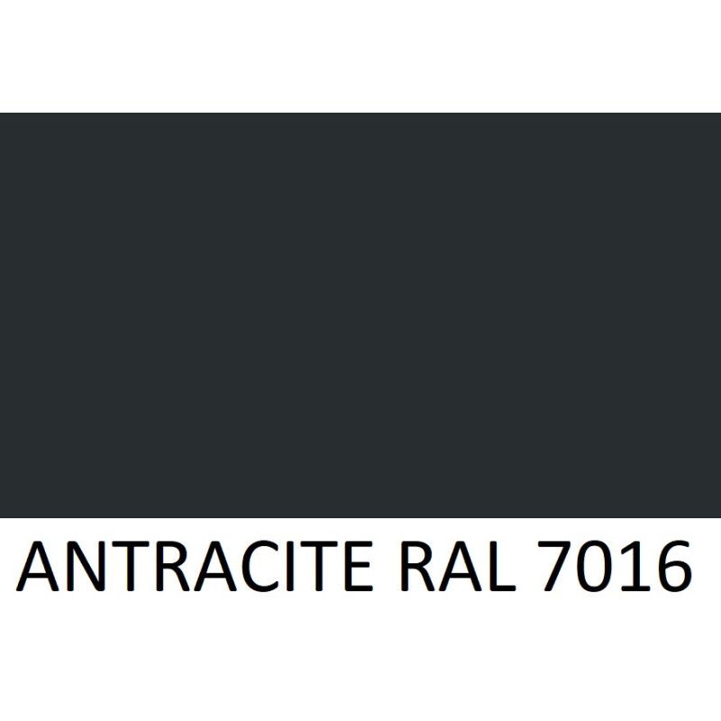 CAPPELLOTTI ALLUMINIO Antracite Ral 7016 C Guarniz X Lastre GRECATE L 