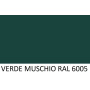 RONDELLA BATZ Ø25 VERDE MUSCHIO RAL 6005 C/GUARNIZ. EPDM