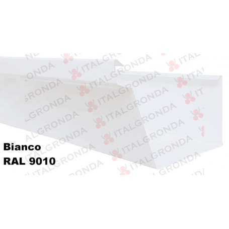 GRONDA A CASSETTA c/scalino BIANCO 9010