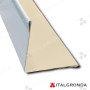 ANGOLI INTERNI 50X50 PER PANNELLI PARETE LAMIERA PREVERNICIATA