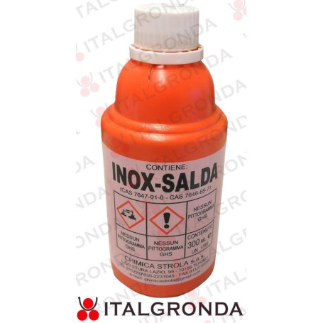 ACIDO INOX SALDA ML. 300 X STAGNATURA
