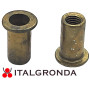 INSERTO FILETTATO OTTONE OTC Ø5-6-8mm