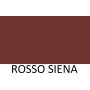 TUBO IN LAMIERA PREVERNICIATA ROSSO SIENA