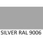 Colore TUBO ALLUMINIO SILVER 9006