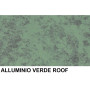 TUBO IN ALLUMINIO PREVERNICIATO VERDE ROOF