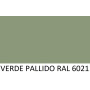 TUBO IN ALLUMINIO VERDE PALLIDO RAL 6021