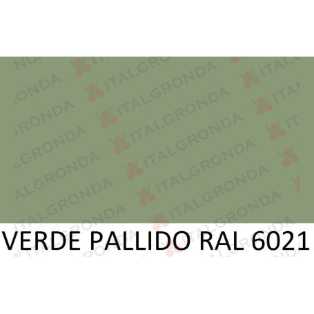 NASTRO ALLUMINIO PREV. VERDE RAL 6021 2F+PEL. SP.10/10