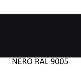 NASTRO LAMIERA PREV. NERO RAL 9005 2F+PEL. SP.6/10