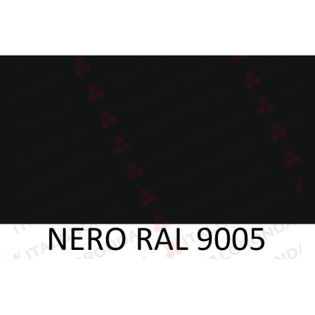 NASTRO LAMIERA PREV. NERO RAL 9005 2F+PEL. SP.6/10