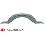 MANIGLIA STAMPATA AD ARCO IMBOTTITA IN LAMIERA ZINC.  DA  140mm