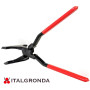 Pinza piegabordi diritta Larga 100mm STUBAI 282054