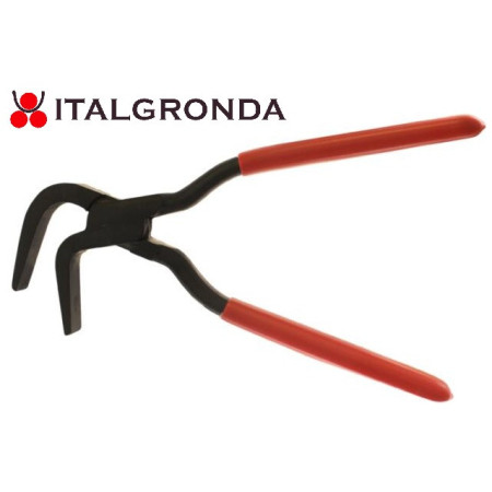 Pinza piegabordi inclinata 90° Larga 18mm mod. 282218
