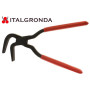 Pinza piegabordi inclinata 90° Larga 18mm mod. 282218