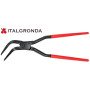 tinsmith seaming pliers Large 60mm STUBAI 282151