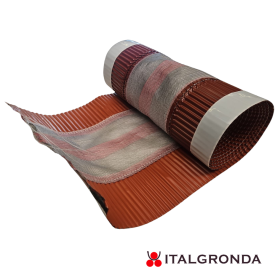 SOTTOCOLMO VENT. ALL. PLISS. R.C. L.40 c/ 2 fasce adesivo butilico largh. 40 mm OFFICINE RASERA-SOTTOCOLMO VENT. ALL. PLISS. R.C