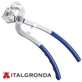 Pinza a pressione larghezza utile 65mm con battuta regolabile RAU Mod. HK